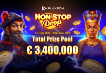 ‘Non-Stop Drop’ Promotion Non-Stop Drop from Playson