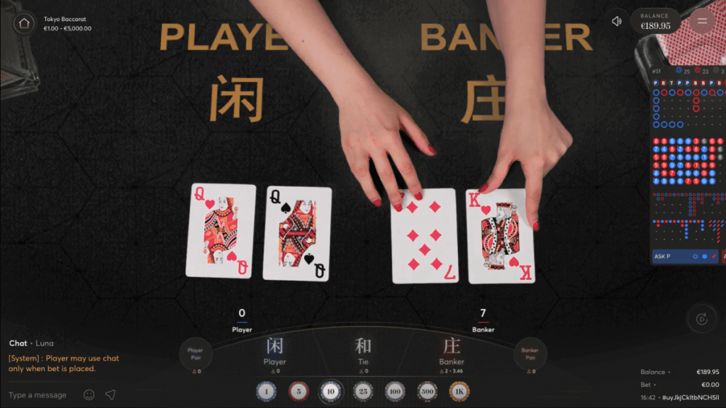 Tokyo Baccarat from Live88