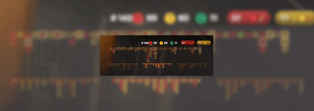 Результаты предыдущих игр в Lightning Dragon Tiger