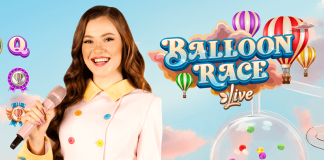 Играйте в Balloon Race в Live Казино Marathonbet Игра Balloon Race