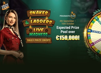 Snakes & Ladders Live Madness promotion