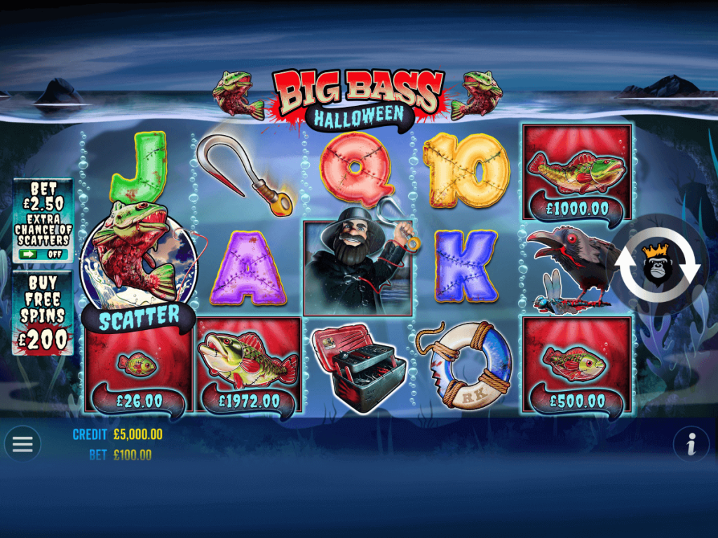 Слот Big Bass Halloween