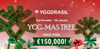 ‘YGG-mas Tree’ promotion from Yggdrasil YGG-mas Tree promotion from Yggdrasil