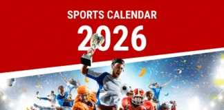 Sports Calendar 2026: The major events you cannot miss Sports Calendar 2026