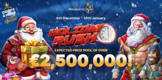 ‘Holiday Rush’ promotion from Pragmatic Play Holiday Rush promotion from Pragmatic Play